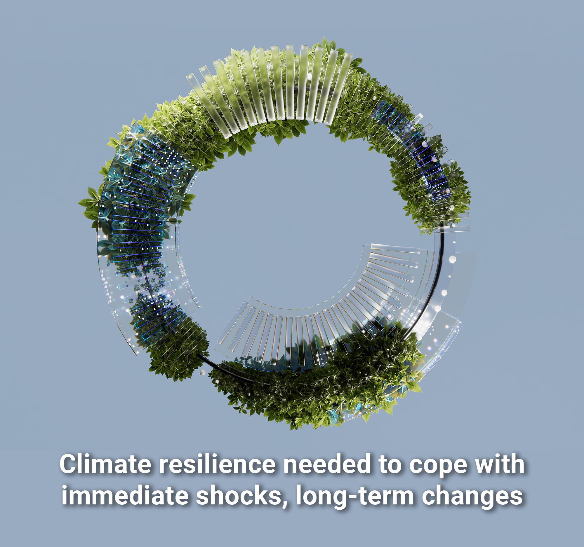 Climate resilience needed to cope with immediate shocks, long-term changes